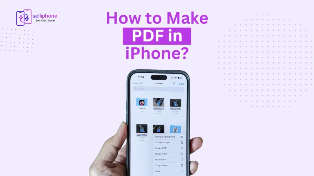 How to Make PDF in iPhone