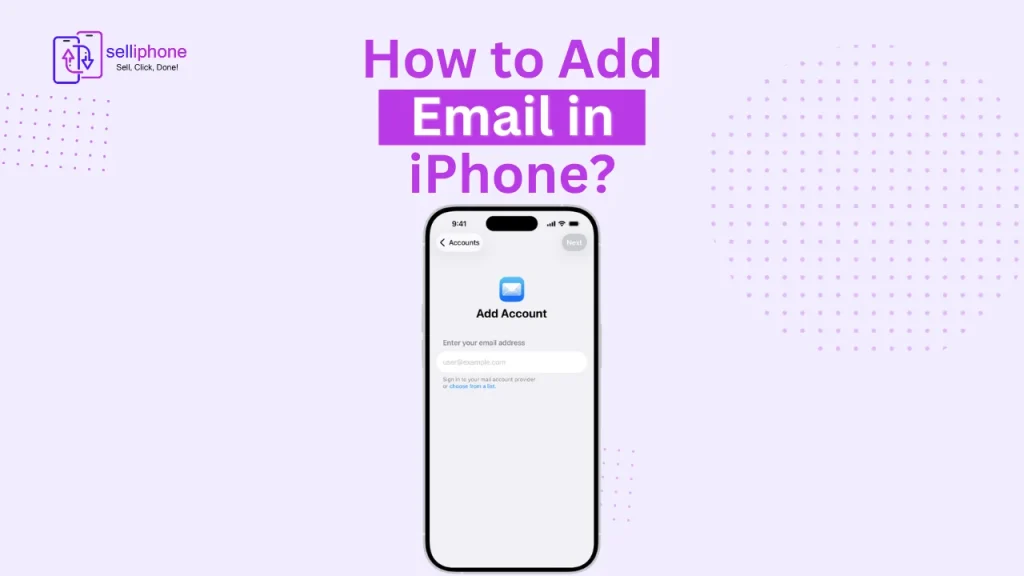 How to Add Email in iPhone